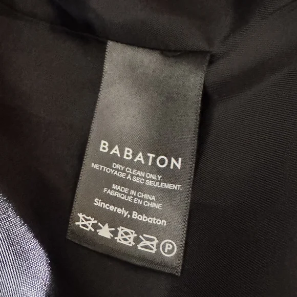 Aritzia Babaton Kleos Blazer Lined Single Breasted Notch Lapel SM Black Vented - Picture 11 of 12